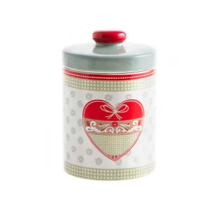 Barattolo In Ceramica Country Love 800ml