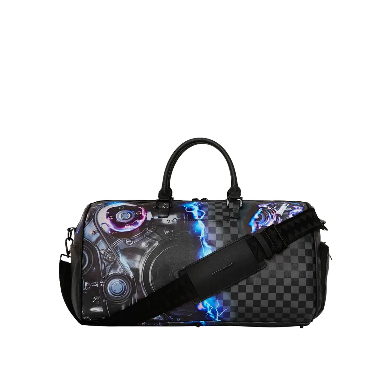 Borsone Sprayground Sharkinator 3 Nero Multicolor