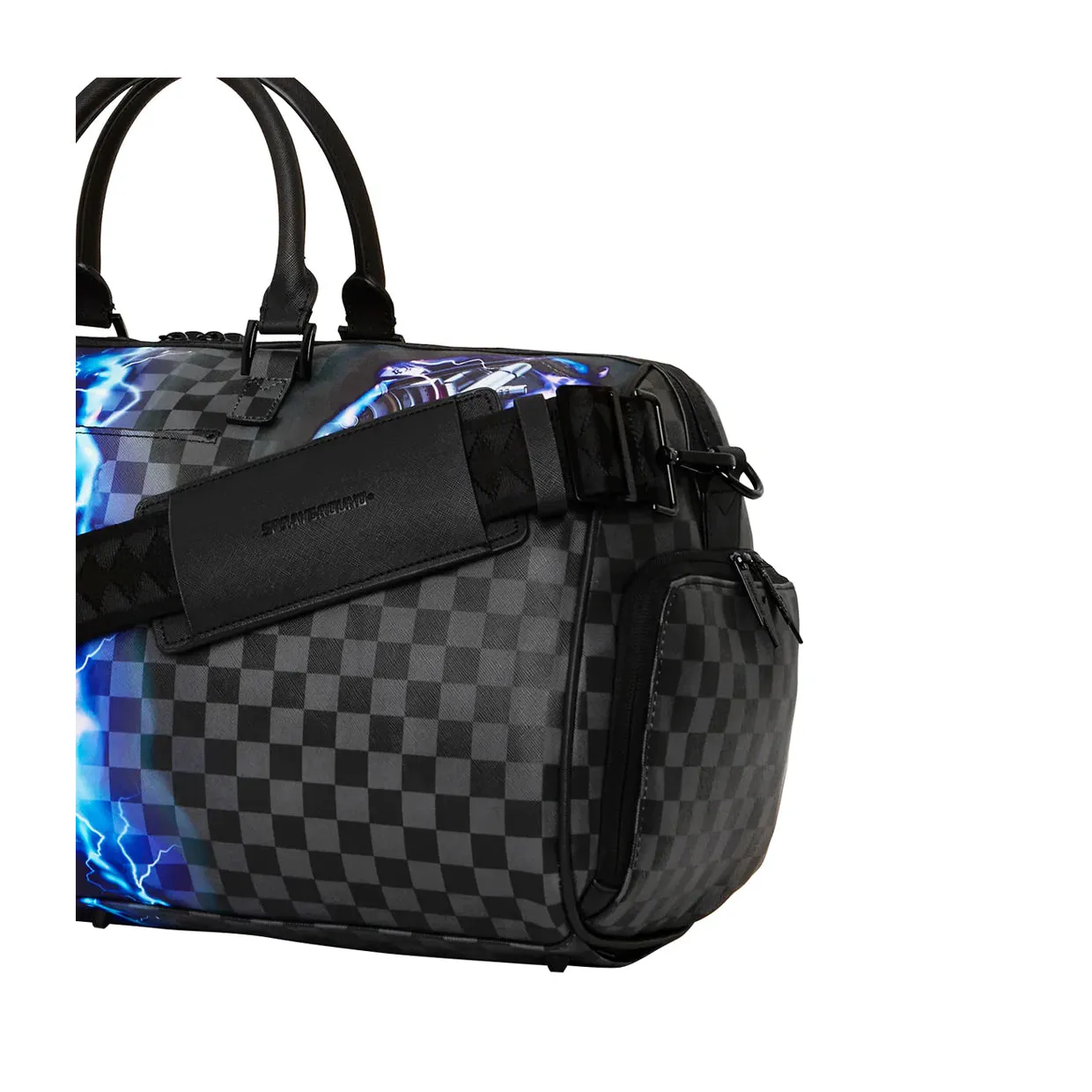 Borsone Sprayground Sharkinator 3 Nero Multicolor