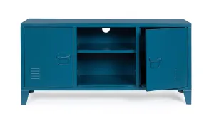 Credenza porta tv industrial in metallo verniciato diversi colori