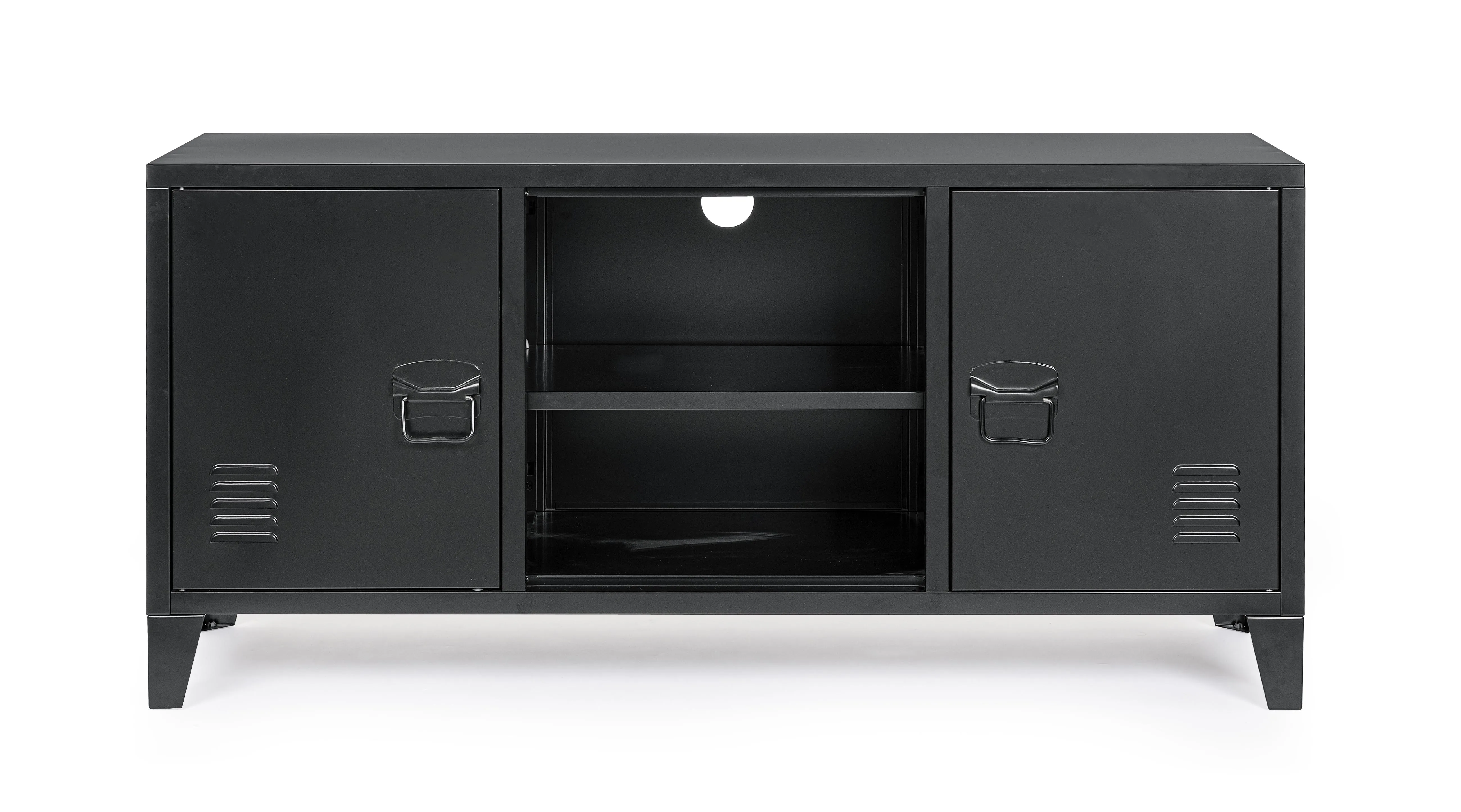 Credenza porta tv industrial in metallo verniciato diversi colori