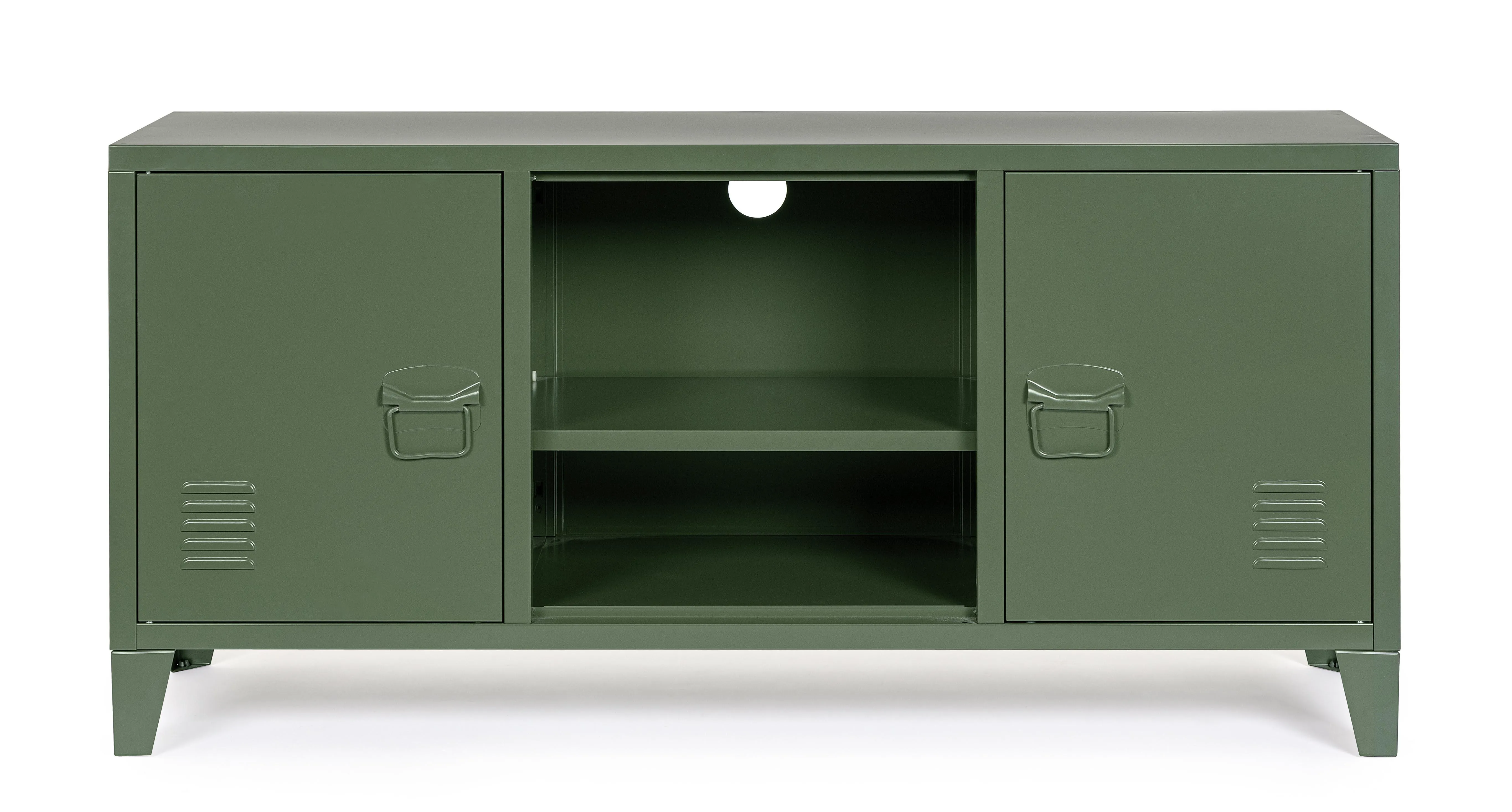 Credenza porta tv industrial in metallo verniciato diversi colori