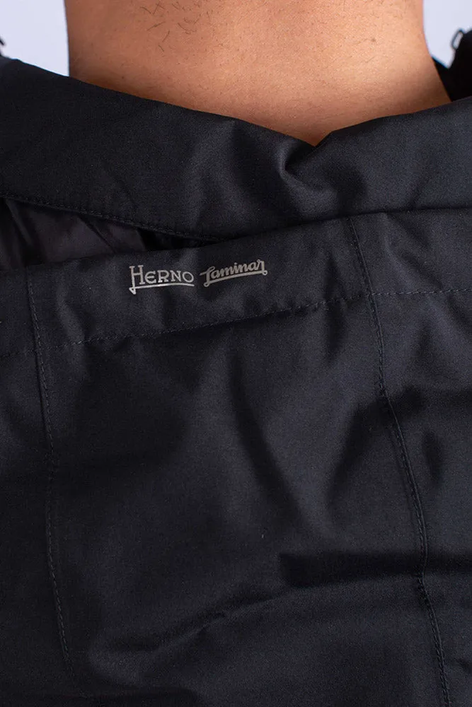 Impermeabile nero Carcoat Laminar Gore-Tex 2Layer