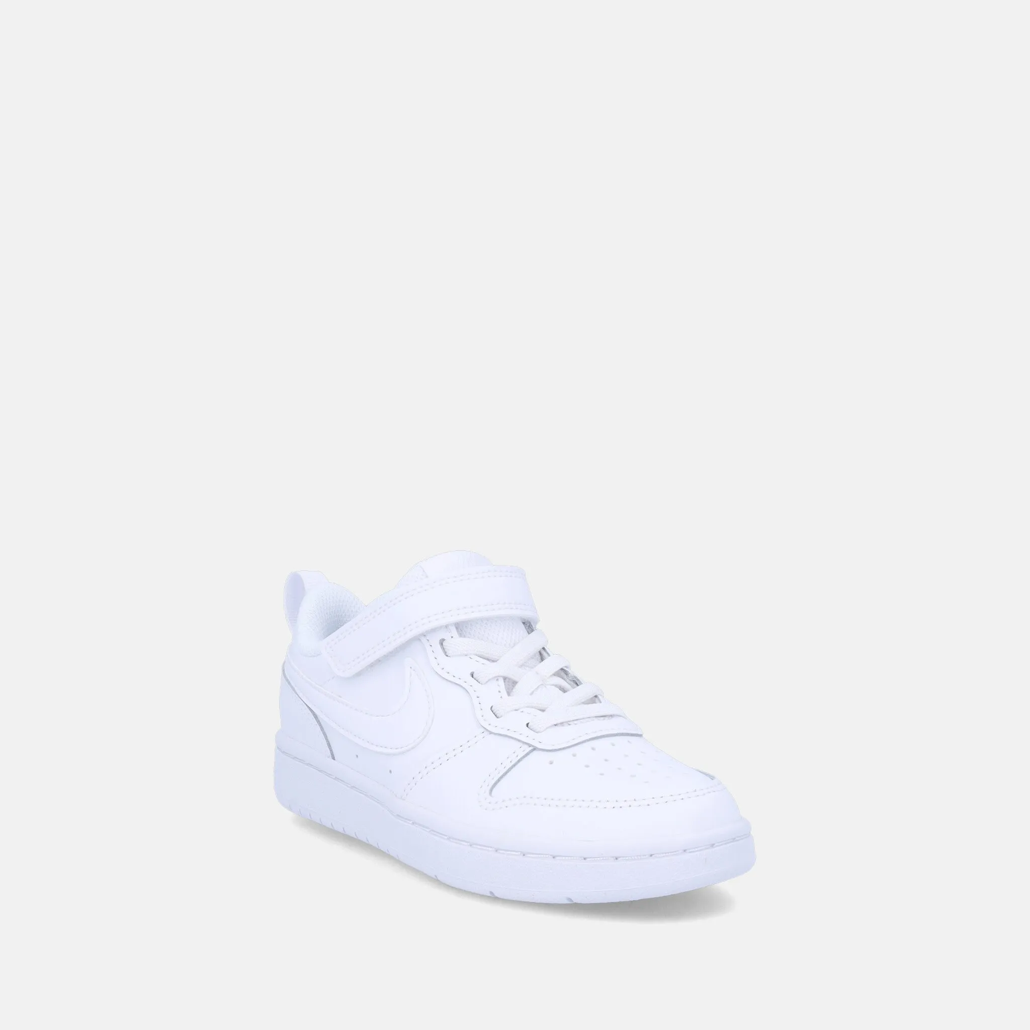 Nike Court Borough Low 2 bambini total white