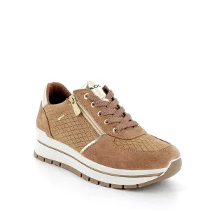 Scarpe da Donna - IGI&CO Art. 4672922 sneakers CARAMEL lacci più zip laterale